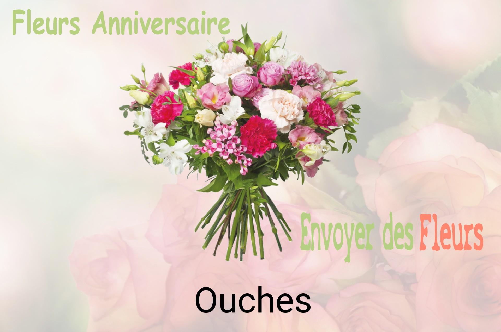 Bouquet de fleurs d’anniversaire livré à Ouches